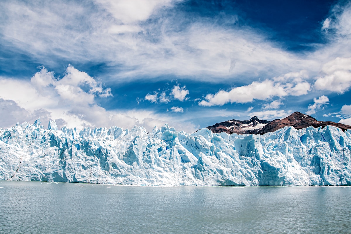 Perito Moreno Glacier calving into Lago Argentino, El Calafate, Patagonia