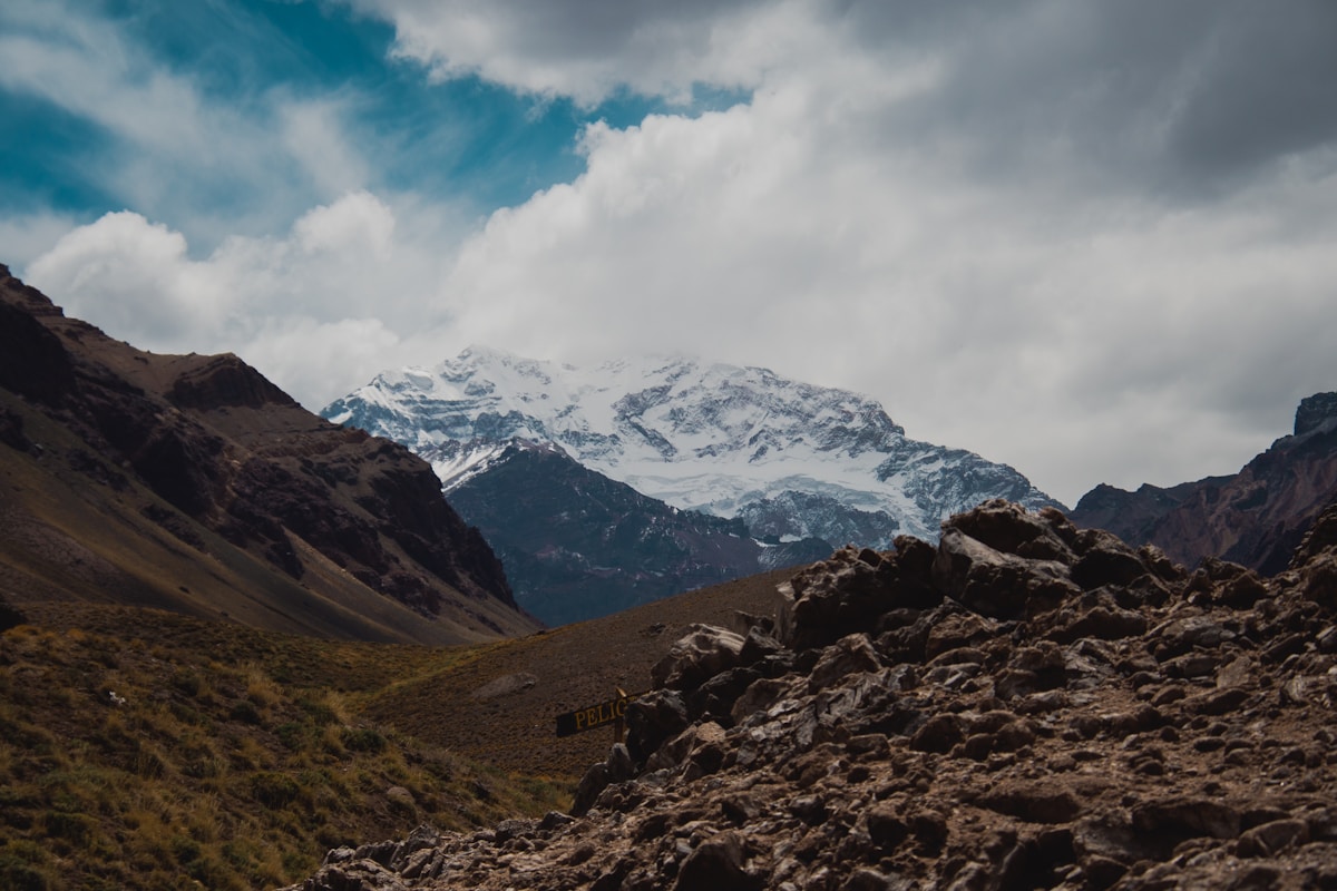 The colourful striped hillside of the Cerro de los Siete Colores above Purmamarca village, Jujuy